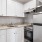 kitchen with white cabinets and stainless steel appliances